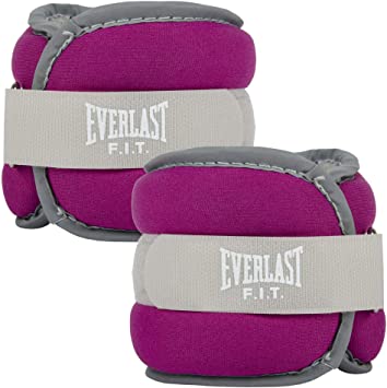 Everlast Comfort Fit Ankle/Wrist Weights 2 lb - Fuschia