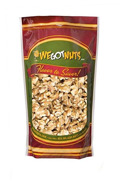 Two Pounds Of Fresh Raw Walnuts (no shell) - We Got Nuts