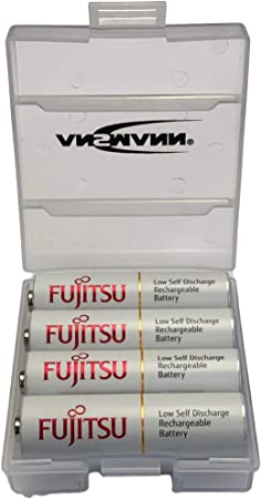 Ansmann Fujitsu AA Rechargeable Battery (4-pack) with Case