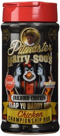 Pitmaster Harry Soo's Slap Yo Daddy BBQ Rubs - ALL NEW (Chicken Championship Rub - Jailbird Chicken, 12 oz)