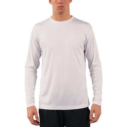 Vapor Apparel Mens UPF Long Sleeve Solar Performance T-Shirt