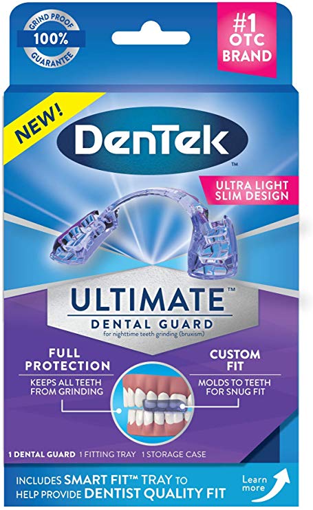DenTek Ultimate Dental Guard | For Nighttime Teeth Grinding | 1 Dental Guard, Fitting Tray & Storage Case