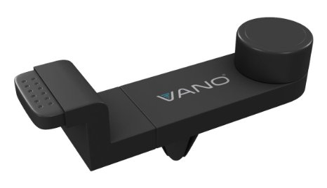 Vano Car Phone Holder, Air Vent Car Phone Mount, Fits Almost Any Vent, Cell Phone, Apple iPhone & GPS, 360° Rotation for Portrait Plus Landscape Views