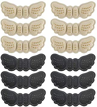 6 Pairs Heel Cushion snugs Inserts Shoe Pads for Loose Shoes Too Big Inserts Grips Liners Heel Blister Protectors for Women Men
