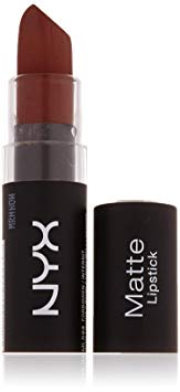 NYX Professional Makeup Matte Lipstick, Crazed, 0.16 Ounce