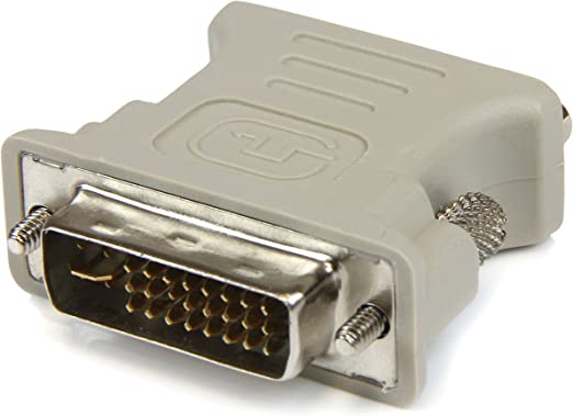 StarTech.com DVI to VGA Cable Adapter - DVI (M) to VGA (F) - 1 Pack - Male DVI to Female VGA (DVIVGAMF)