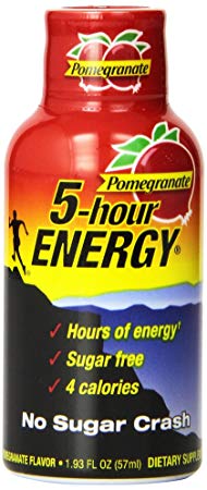 5 Hour Energy Shot, Pomegranate, 24 Count