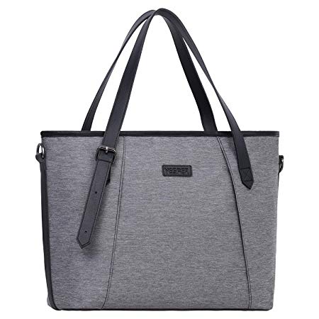 YESPER Insulated Lunch Bag for Women Reusable Large Lunch Box Thermal Leakproof Waterproof Cooler Tote Bag for Work,Adult,Picnic (Gray)