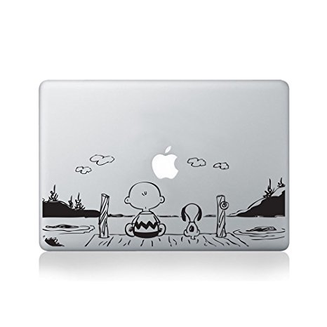 Watching the Sunset Vinyl Macbook Decal Cover for 13-inch Macbook