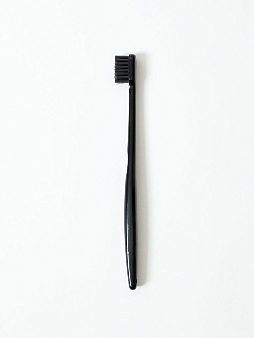 Binchotan Charcoal Toothbrush - Black