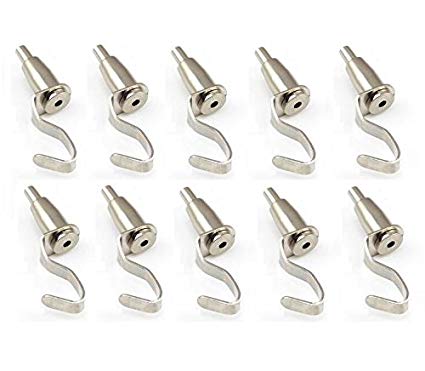 Chris-Wang 10Pcs Adjustable Hanger Hooks - Professional Art Gallery Display Hanging System Accessories