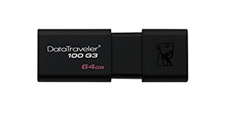 Kingston 64GB USB 3.0 DataTraveler 100 G3 (DT100G3/64GB)
