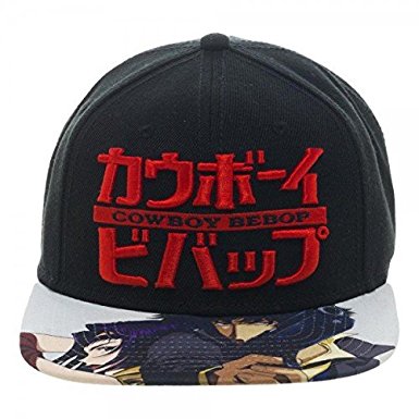 Cowboy Bebop Sublimated Bill Licensed Snapback