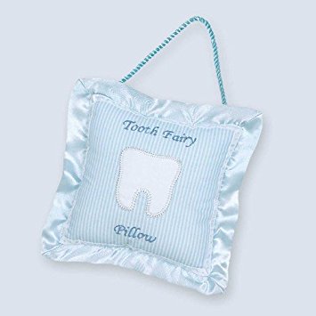 Bearington Baby Le Petite Blue Tooth Fairy Pillow