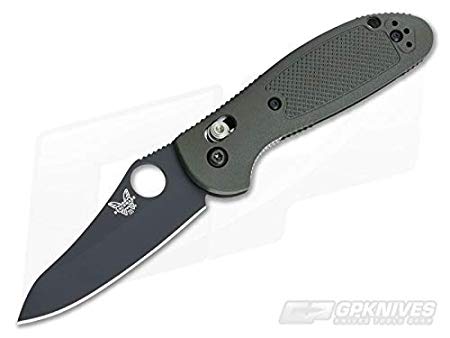 Benchmade - Mini Griptilian 555-1 Knife, Sheepsfoot Blade