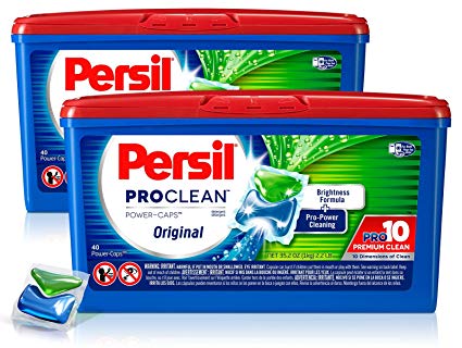 Persil Proclean Powercaps Laundry Detergent, Original, 80 Count