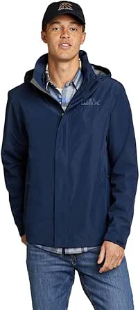 Eddie Bauer Men's Packable Rainfoil Waterproof Rain Jacket