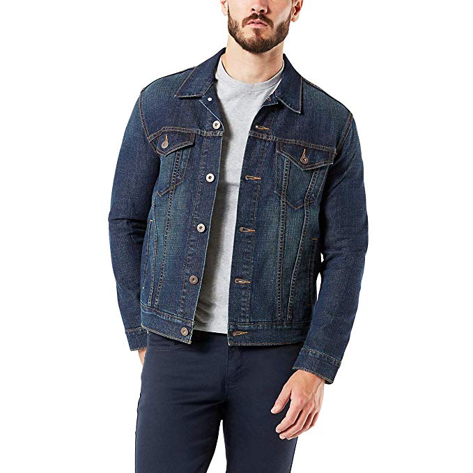 Signature by Levi Strauss & Co. Gold Label Mens Signature Trucker Jacket Jeans