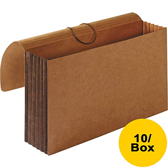 Business Source 5-1/4" Expanding Extra-Wide Wallets