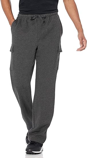 Amazon Essentials Mens Cargo Fleece Sweatpant