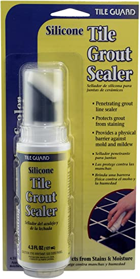 Homax Group 9320 Tile Guard Silicone Grout Sealer, 4.3-Ounce