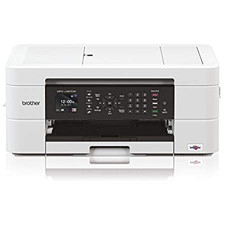 Brother MFC MFC-J497DW Inkjet Multifunction Printer - Color - Plain Paper Print - Desktop - Copier/Fax/Printer/Scanner - 6000 x 1200 dpi Print - Automatic Duplex Print - 1 x Input Tray 100 Sheet, 1 x