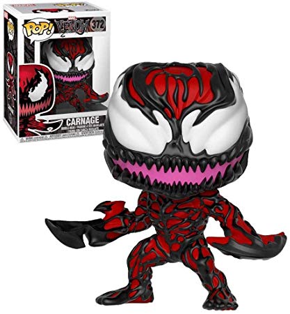 Funko Pop Movies: Venom - Carnage with Axes Collectible Figure, Multicolor