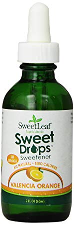 SweetLeaf Sweet Drops Liquid Stevia Sweetener, Valencia Orange, 2 Ounce