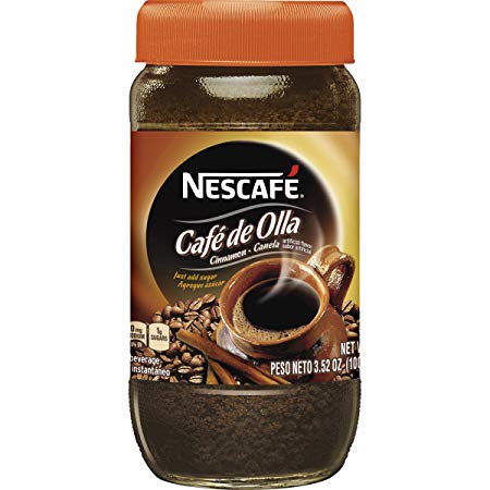 Nescafe Café De Olla Instant Coffee, Cinnamon, 3.5 Ounce