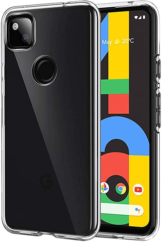 ANEWSIR Case Compatible with Google Pixel 4A HD Clear Clear Series,Anti-Scratch Clear Back,Flexible Anti-Scratch Protective Case,Cover Compatible with Google Pixel 4A