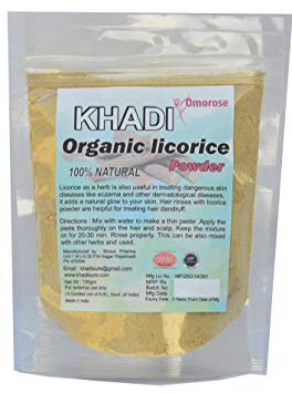 Khadi Omorose Licorice (Mulethi ) Powder - 100 Gm