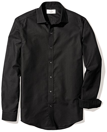 Buttoned Down Men's Fitted Spread-Collar Sport Shirt