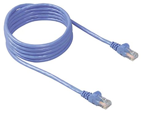 Belkin 50-Foot RJ45 CAT 5e Snagless Molded Patch Cable (Blue)