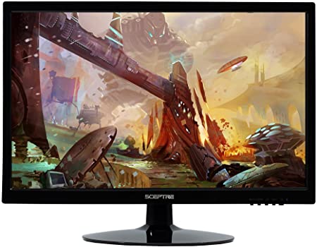 Sceptre 22-Inch Screen Full HD LED-Lit Monitor 75Hz, HDMI VGA True Black (E22 Series)