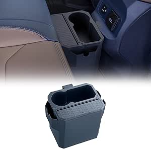 JOYTUTUS Trash Can Compatible with Ford Maverick 2024 2023 2022 Multi-Functional Rear Trash Bin with Cup Holder Ford Maverick Accessories