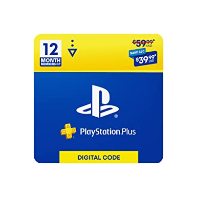 PlayStation Plus: 12 Month Membership [Digital Code]