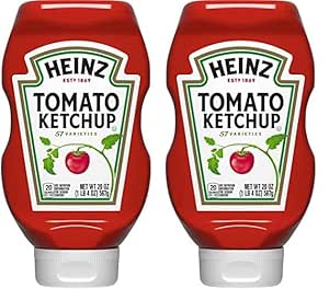 Heinz Tomato Ketchup (20 oz Bottle) (Pack of 2)