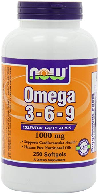 Omega 3-6-9 1000mg, 250 Softgels