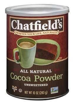 Chatfield's All Natural Cocoa Powder, Unsweetened, 10 Ounce