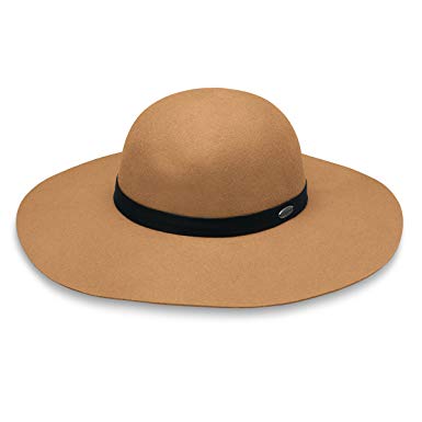 Wallaroo Women's Elsbeth Felt Sun Hat - UPF 50  - Adjustable Fit