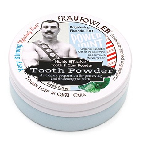 Frau Fowler Power Mint Tooth & Gum Powder
