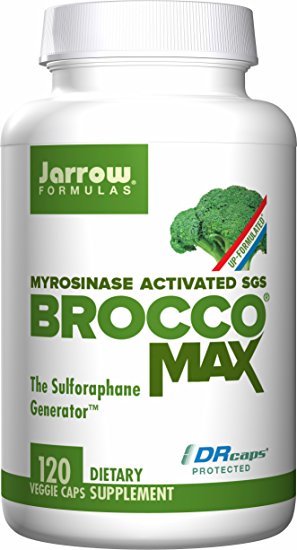 Jarrow Formulas Broccomax Nutritional Supplements, Assists in Cell Replication and Liver Health, 120 Veggie Caps