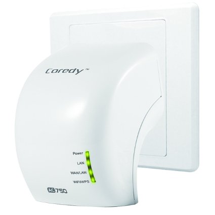 Coredy AC750 Mini Dual Band WiFi Range Extender/ Access Point (AP)/ Router (Coredy WD750)