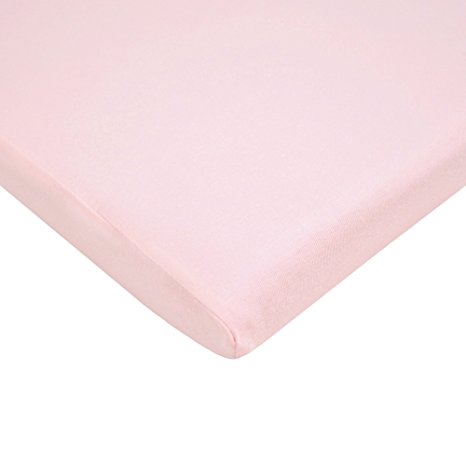 American Baby Company 100% Cotton Supreme Jersey Knit Fitted Cradle Sheet, Pink