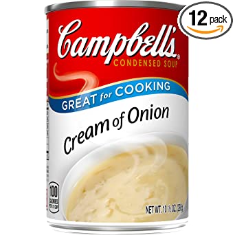 Campbell's Condensed Soup, Cream of Onion, 10.5 Ounce (Pack of 12)