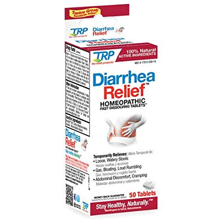 THE Relief Products Diarrhea Relief, 50 Count