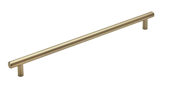 Amerock BP54025BBZ Bar Appliance Drawer Pull, 18 in (457 Mm) Center-to-Center, Golden Champagne