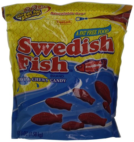 Swedish Fish Red Bag, 3.5-Pounds