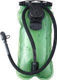 BONL Emerald Hydration BladderBest Rated 100 Oz3-Litres Military Class Quality Water Reservoir Wide-Opening Tastefree for Hiking Bike Trip Climbing Hydro Backpack Outdoor EventChoose the Most DurableEasiest to CleanHealthiest One Now