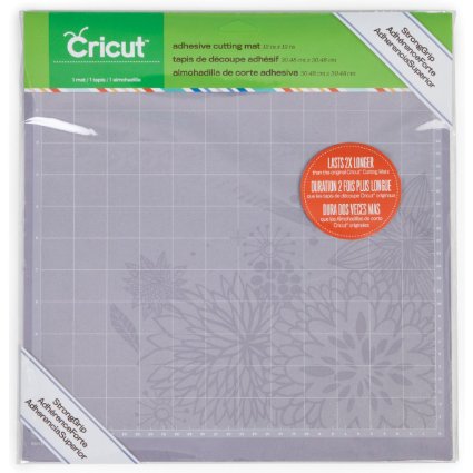 Cricut StrongGrip Adhesive Cutting Mat, 12 by 12